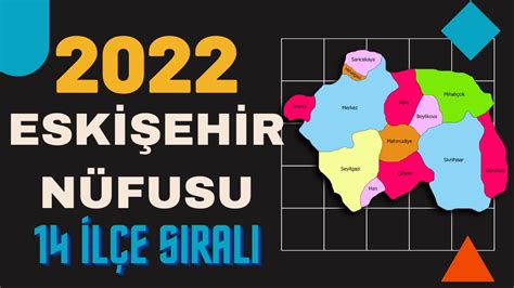 eskişehir nüfusu 2022
